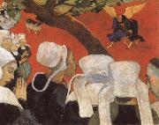 Paul Gauguin Jacob Wrestling with the Angel Sweden oil painting artist